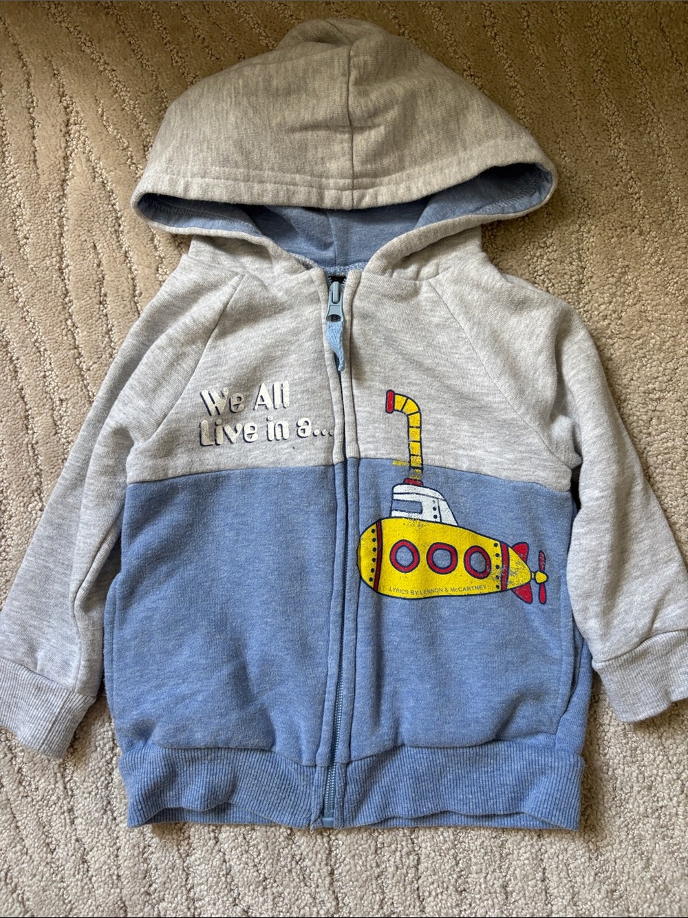 The Beatles Yellow Submarine Hoodie